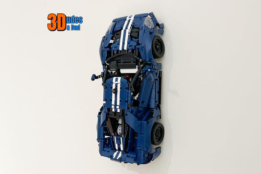 Wall mounted Lego Ford GT