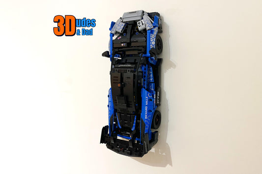 Wall Mount Bracket compatible with LEGO®  Technic McLaren Senna GTR (set 42123)